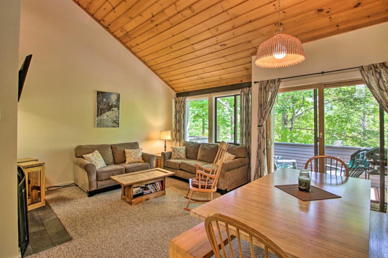 לינקולן Village Of Loon Mtn Condo With Fireplace And Balcony! מראה חיצוני תמונה